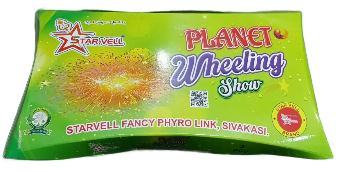 Planet wheeling show ( 2 pcs)